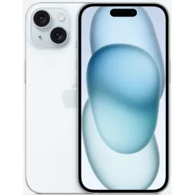 Смартфон Apple iPhone 15 Plus 128 ГБ, голубой, Dual SIM (nano SIM)